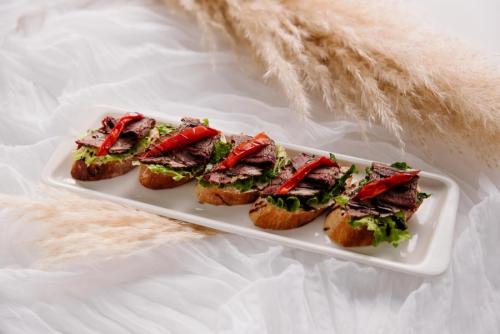 Изображение Брускетта с брискетом