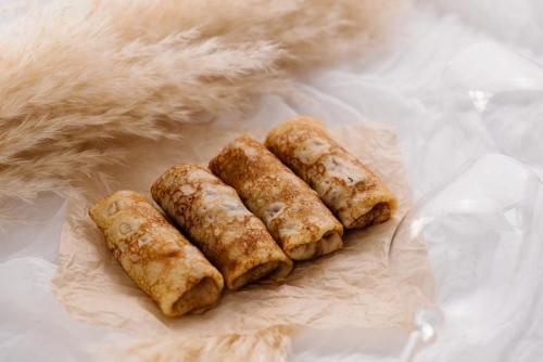 Изображение Блинчик с форелью и сыром